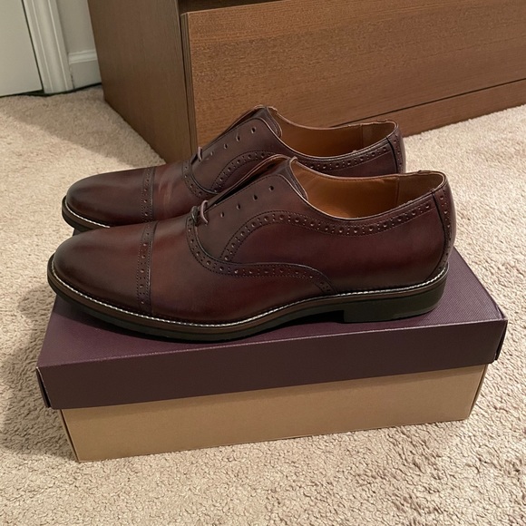 Johnston & Murphy Farris Oxford Shoes 11.5D Brown main image 5
